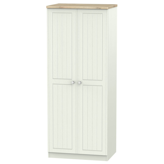 Palermo Tall Double Hanging Wardrobe